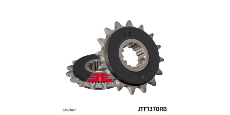 Reťazové koliesko s tlmiace gumovou vrstvou pre sekundárne reťazy typu 525, JT (15 zubov)