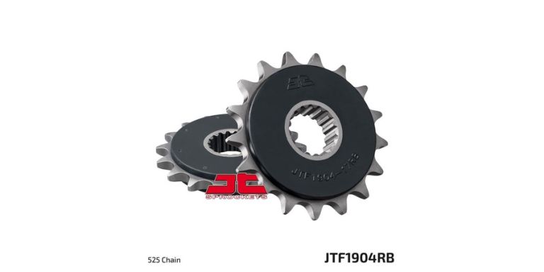 Reťazové koliesko s tlmiace gumovou vrstvou pre sekundárne reťazy typu 525, JT (16 zubov)