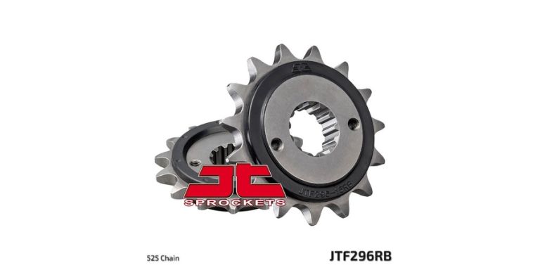 Reťazové koliesko s tlmiace gumovou vrstvou pre sekundárne reťazy typu 525, JT (15 zubov)