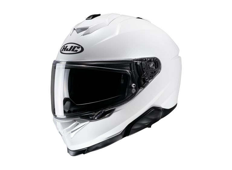 Prilba HJC i71 SOLID BIELA PERLEŤ