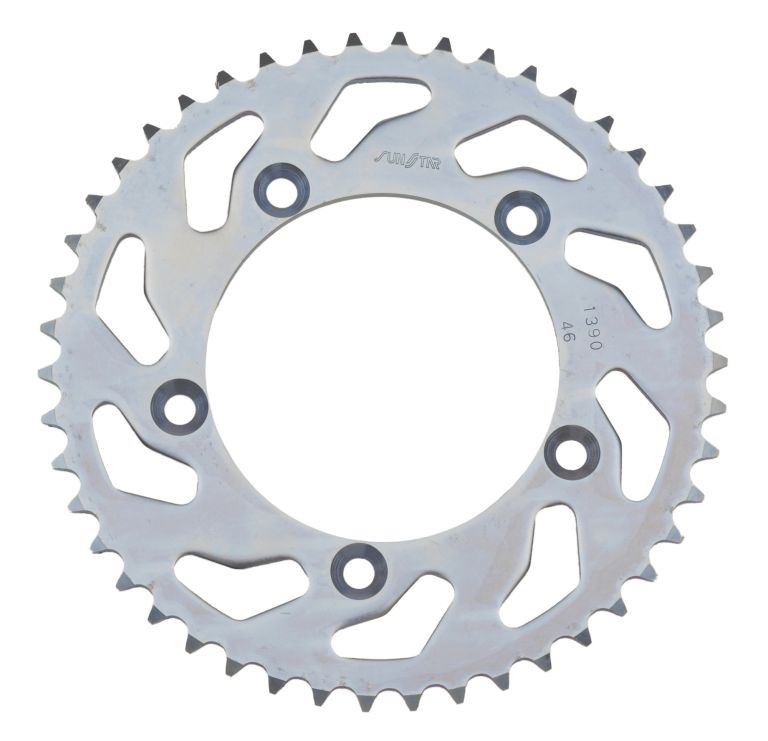 Oceľová rozeta pre sekundárne reťazy typu 420, SUNSTAR (46 zubov)