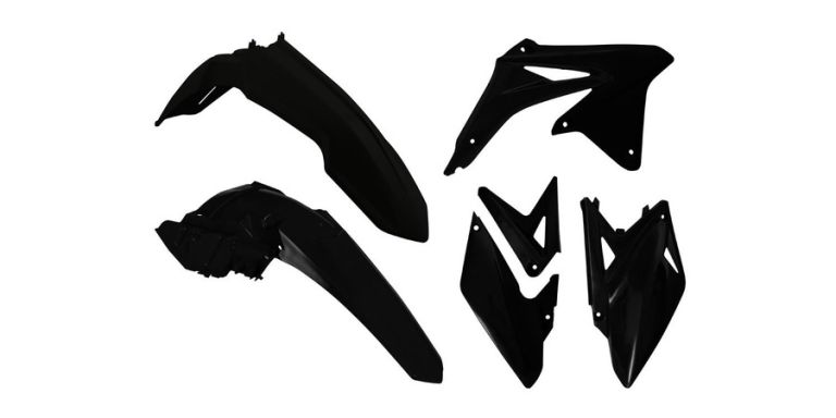 Sada plastov Suzuki, RTECH (čierna, 4 diely)