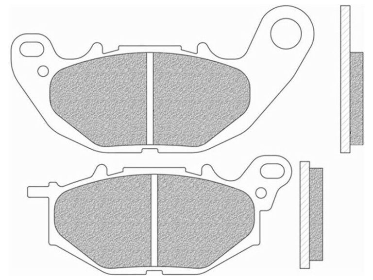 Brzdové doštičky, NEWFREN (zmes ROAD TOURING SINTERED) 2 ks v balenie