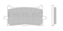 Brzdové doštičky, NEWFREN (zmes ROAD TT pre SINTERED) 2 ks v balenie