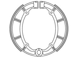 Brzdové obloženie (štandardné materiál) NEWFREN (2 ks v balenie)