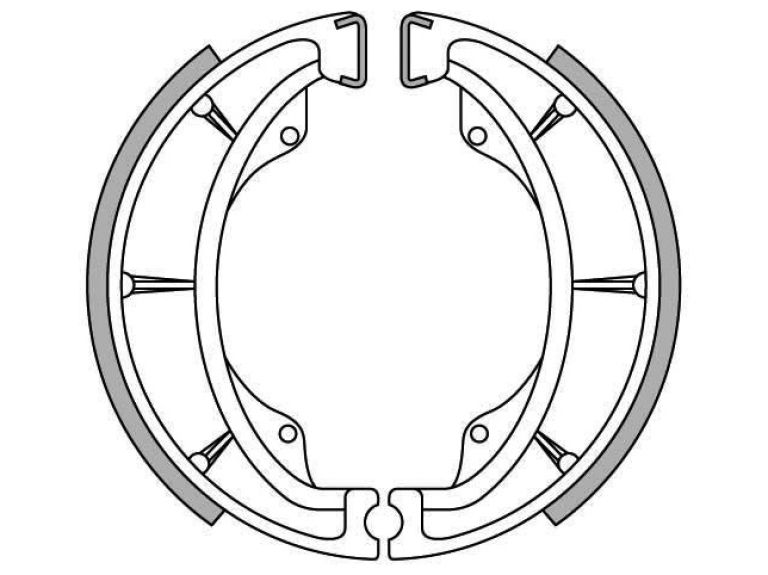 Brzdové obloženie, NEWFREN (štandardné materiál) 2 ks v balenie