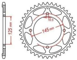 Převodová kolečka a rozety - alternativní převody