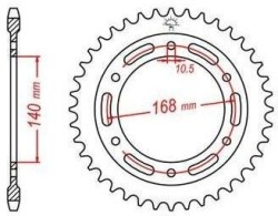 Převodová kolečka a rozety - alternativní převody