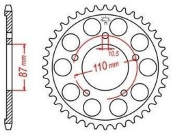 Převodová kolečka a rozety - alternativní převody