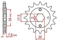 Převodová kolečka a rozety - alternativní převody