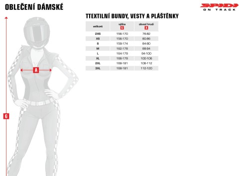 Bunda HOODIE SHELL LADY, SPIDI, dámska (čierna)