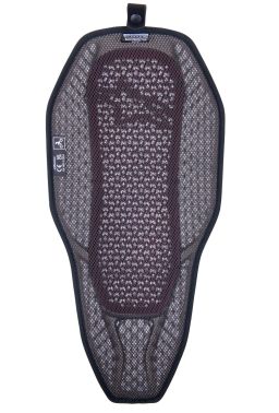 Chrbticový chránič NUCLEON FLEX PROi vkladacia s predĺženú spodný častí, ALPINESTARS (transparentní/šedá/červená) 2026