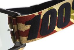 ACCURI 100% okuliare Mission, strieborné plexi