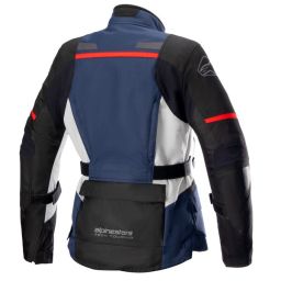 Bunda STELLA ANDES DRYSTAR, TECH-AIR 5 kompatibilný, ALPINESTARS, dámska (tmavo modrá/černá/světle šedá/červená)