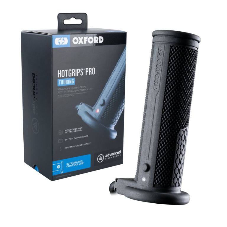 Gripy vyhrievané HOTGRIPS pre TOURING, OXFORD (s integrovaným ovládaním v rámci gripu)