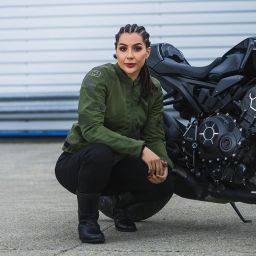 Bunda IOTA 1.0 AIR, OXFORD, dámska (zelená khaki)