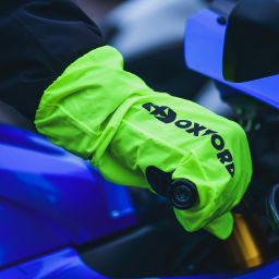 Návleky na rukavice RAINSEAL OVERGLOVES, OXFORD (žlté fluo)