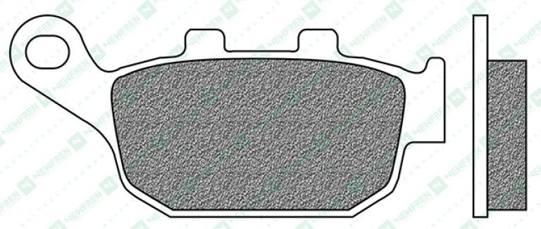 Brzdové doštičky, NEWFREN (zmes ROAD TOURING ORGANIC) 2 ks v balenie