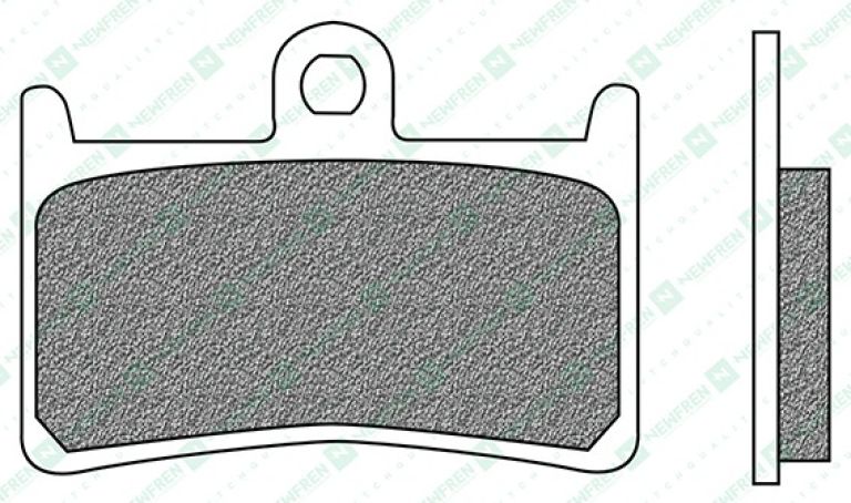 Brzdové doštičky, NEWFREN (zmes ROAD TOURING ORGANIC) 2 ks v balenie