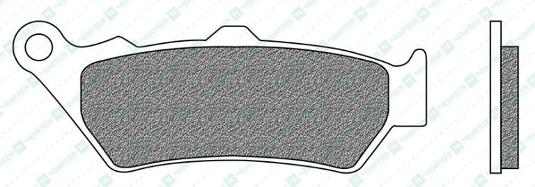 Brzdové doštičky, NEWFREN (zmes ROAD TOURING ORGANIC) 2 ks v balenie