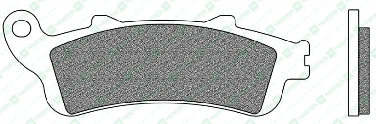 Brzdové doštičky, NEWFREN (zmes ROAD TOURING ORGANIC) 2 ks v balenie