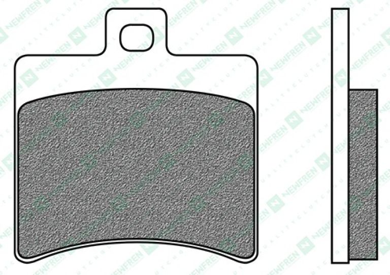 Brzdové doštičky, NEWFREN (zmes SCOOTER ELITE SINTERED) 2 ks v balenie
