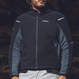 Bunda MISSION T SOFT SHELL, SPIDI (čierna)