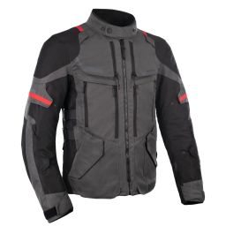 Bunda ROCKLAND DRY2DRY™, OXFORD ADVANCED (šedá/černá/červená)