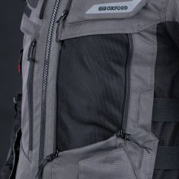 Bunda ROCKLAND DRY2DRY™, OXFORD ADVANCED (šedá/černá/červená)