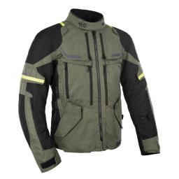 Bunda ROCKLAND DRY2DRY™, OXFORD ADVANCED (zelená khaki/černá/žlutá fluo)