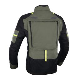 Bunda ROCKLAND DRY2DRY™, OXFORD ADVANCED (zelená khaki/černá/žlutá fluo)