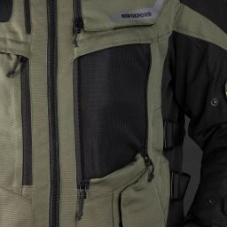 Bunda ROCKLAND DRY2DRY™, OXFORD ADVANCED (zelená khaki/černá/žlutá fluo)