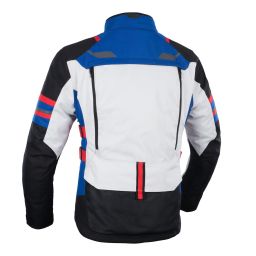 Bunda ROCKLAND DRY2DRY™, OXFORD ADVANCED (svetle šedá/černá/modrá/červená)