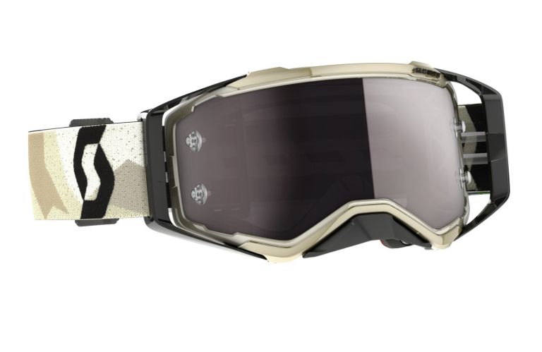 Okuliare PROSPECT CH camo/černá, SCOTT - USA, (plexi strieborné chróm)