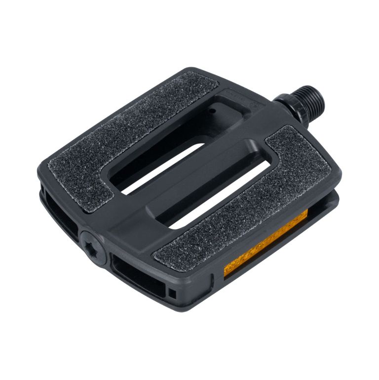 Platformové pedály FLAT GRIPPER s osou 9/16", OXFORD (černé, nylon, pár)
