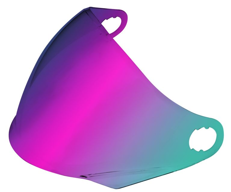 Plexi dlhé pre prilby Handy a Handy Plus, CASSIDA (irídium)