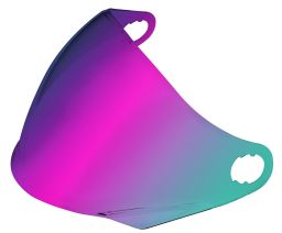 Plexi dlhé pre prilby Handy a Handy Plus, CASSIDA (irídium)