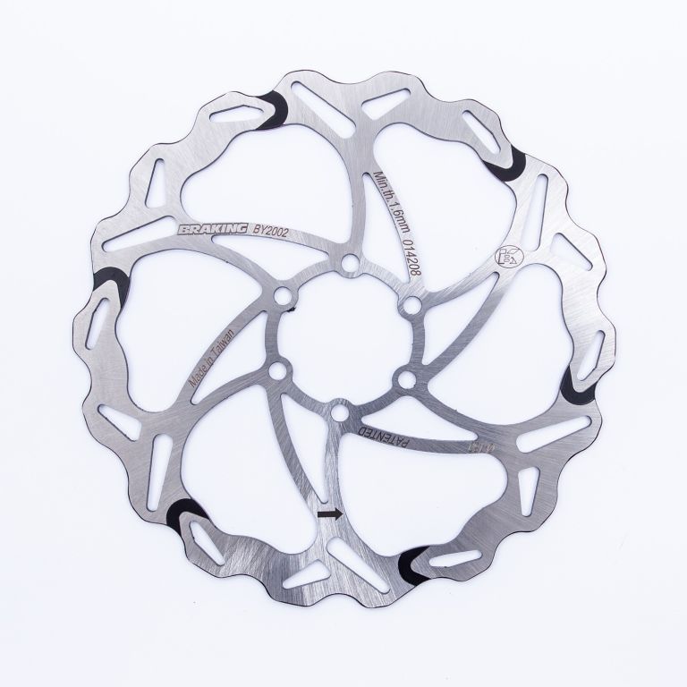 Brzdový kotouč (průměr 160 mm, tloušťka 1,9 mm), BRAKING (WFIX Batfly)