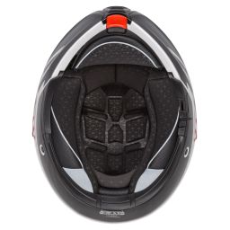 Prilba Modulo 2.1 Compass, CASSIDA (biela perleť/černá/červená/stříbrná, plexi s prípravou pre Pinlock) 2026