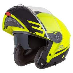 Prilba Modulo 2.1 Compass, CASSIDA (žltá fluo/černá/stříbrná/červená, plexi s prípravou pre Pinlock) 2026