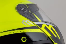 Prilba Modulo 2.1 Compass, CASSIDA (žltá fluo/černá/stříbrná/červená, plexi s prípravou pre Pinlock) 2026