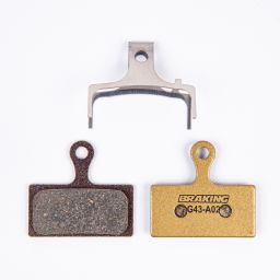 Brzdové destičky pro systémy SHIMANO, BRAKING (směs Carbo Metalic) 2 ks v balení