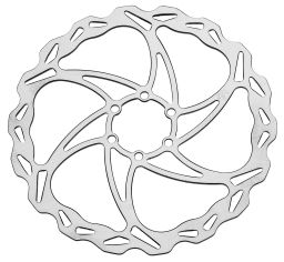 Brzdový kotouč (průměr 180 mm, tloušťka 1,9 mm), BRAKING (WFIX)