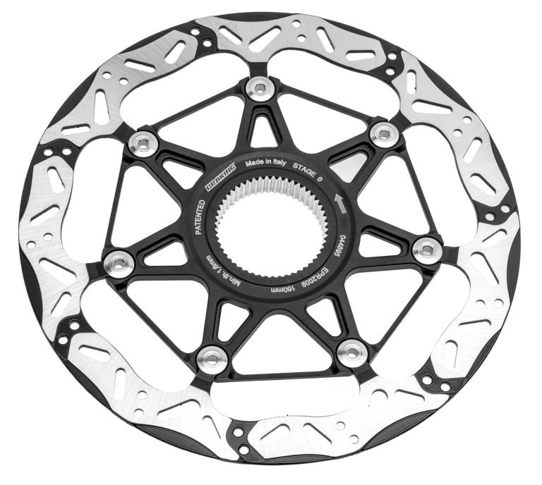 Brzdový kotouč (průměr 160 mm, tloušťka 1,9 mm, Centerlock), BRAKING (Epta Stage 0)