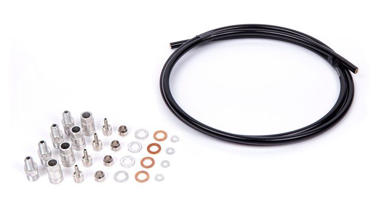 Brzdová hadice průměr 4,8 mm (sada), BRAKING