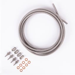 Brzdová hadice průměr 5,7 mm (sada), BRAKING