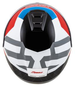 Prilba Modulo 2.1 Profile, CASSIDA (biela perleť/černá/modrá/červená/šedá, plexi s prípravou pre Pinlock) 2026