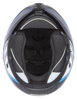 Prilba Modulo 2.1 Profile, CASSIDA (biela perleť/černá/modrá/červená/šedá, plexi s prípravou pre Pinlock) 2026