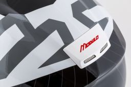 Prilba Modulo 2.1 Profile, CASSIDA (biela perleť/černá/modrá/červená/šedá, plexi s prípravou pre Pinlock) 2026