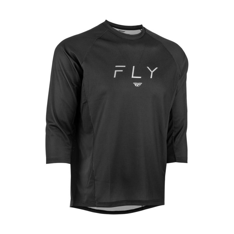 Dres RIPA 3/4, FLY RACING - USA (černá/šedá)